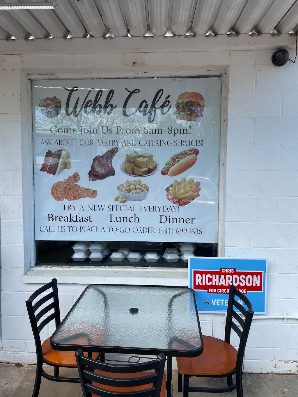 Webb Cafe & Bakery | restaurant | 7729 AL-52 unit 2, Webb, AL 36376, USA | 3346991636 OR +1 334-699-1636