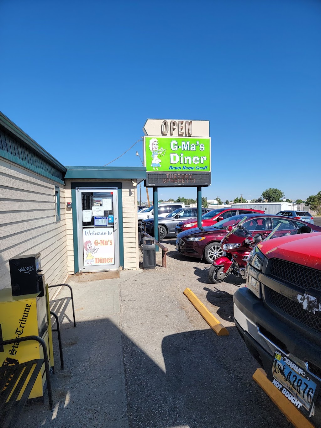 G-Mas Diner | restaurant | 4755 W Yellowstone Hwy, Mills, WY 82604, USA | 3072650070 OR +1 307-265-0070