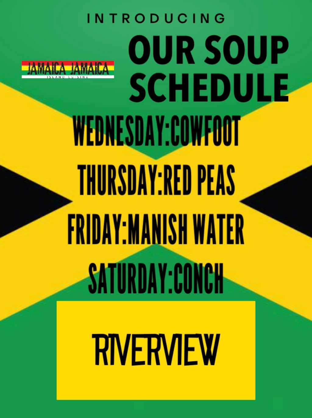 Jamaica Jamaica Island Mobile | restaurant | 11333 US-301, Riverview, FL 33578, USA | 8133744118 OR +1 813-374-4118
