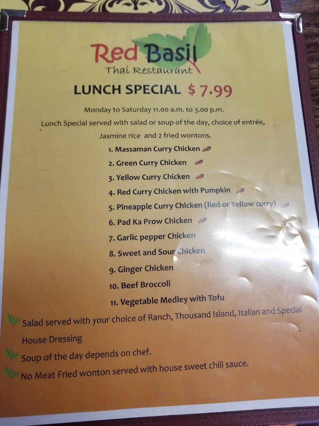 Red Basil | restaurant | 1652 W 9000 S, West Jordan, UT 84088, USA | 8015661168 OR +1 801-566-1168