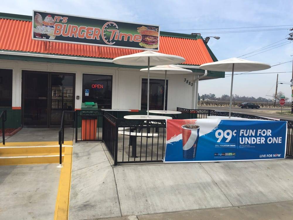 Its Burger Time | restaurant | 3880 McCall Ave, Selma, CA 93662, USA | 5598966000 OR +1 559-896-6000