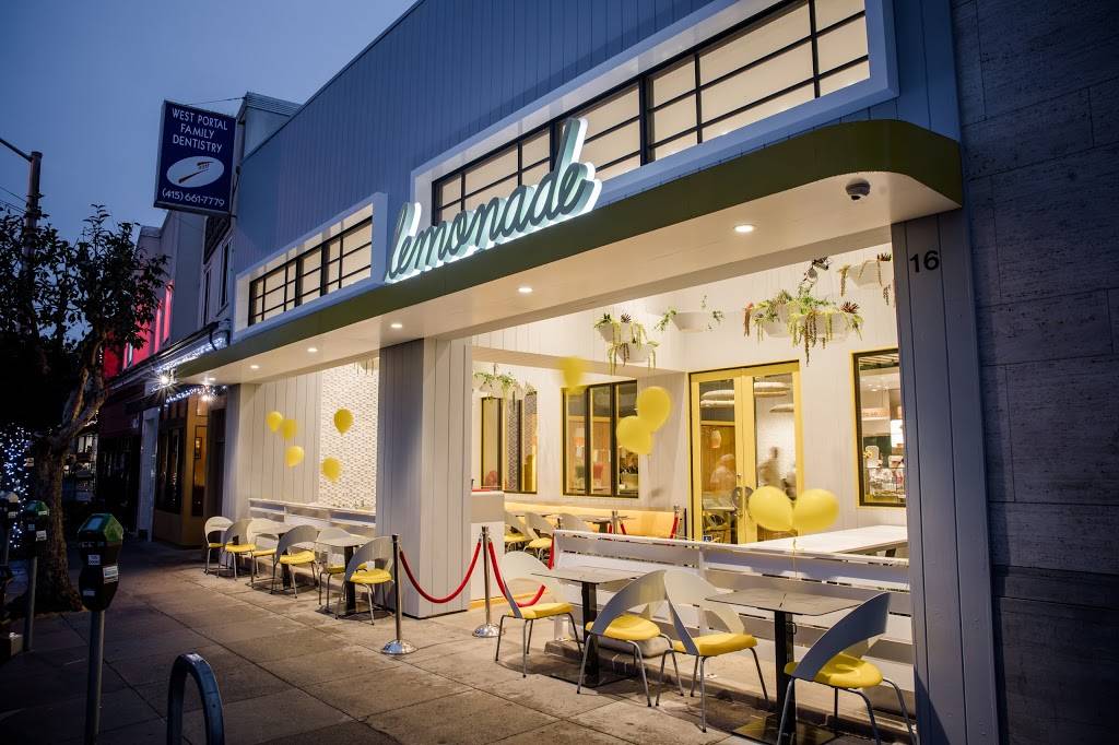Lemonade Restaurant | restaurant | 16 W Portal Ave, San Francisco, CA 94127, USA | 4156366655 OR +1 415-636-6655