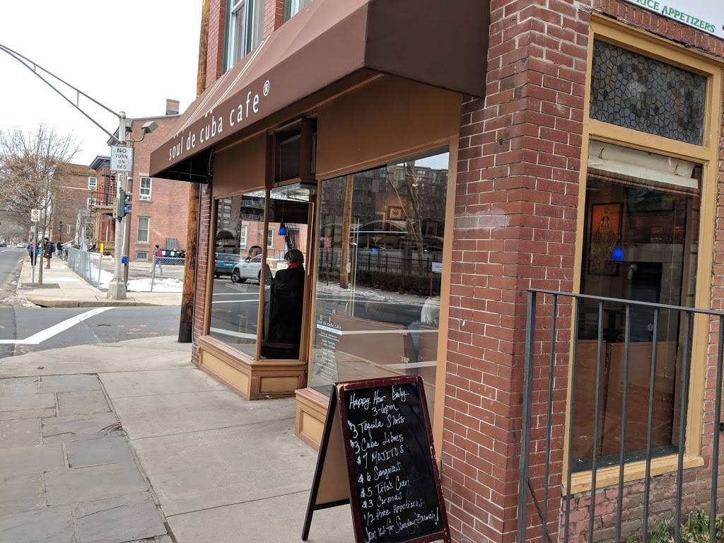 Soul de Cuba Cafe | restaurant | 283 Crown St, New Haven, CT 06511, USA | 2034982822 OR +1 203-498-2822