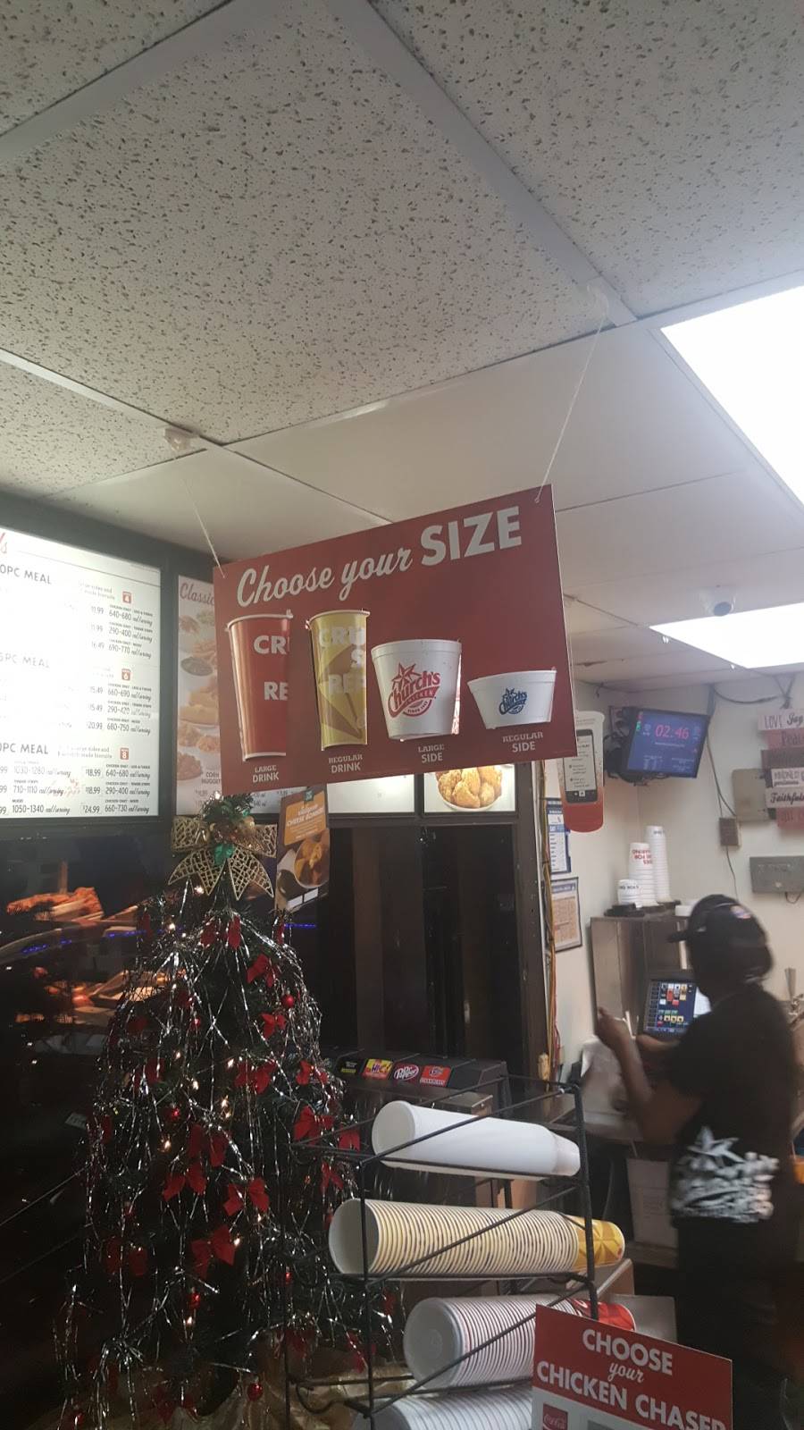 Churchs Chicken | restaurant | 3221 Mansfield Hwy, Fort Worth, TX 76119, USA | 8175312373 OR +1 817-531-2373