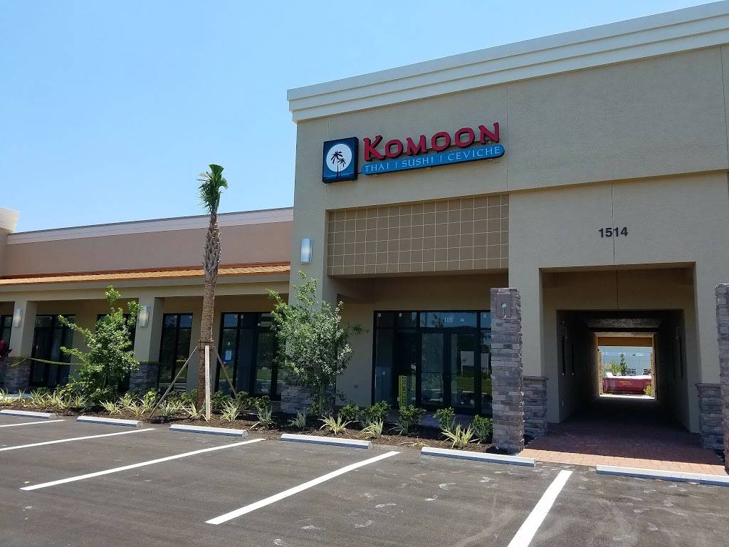Komoon Thai Sushi Ceviche | restaurant | 1514 Immokalee Rd #109, Naples, FL 34110, USA | 2392342442 OR +1 239-234-2442