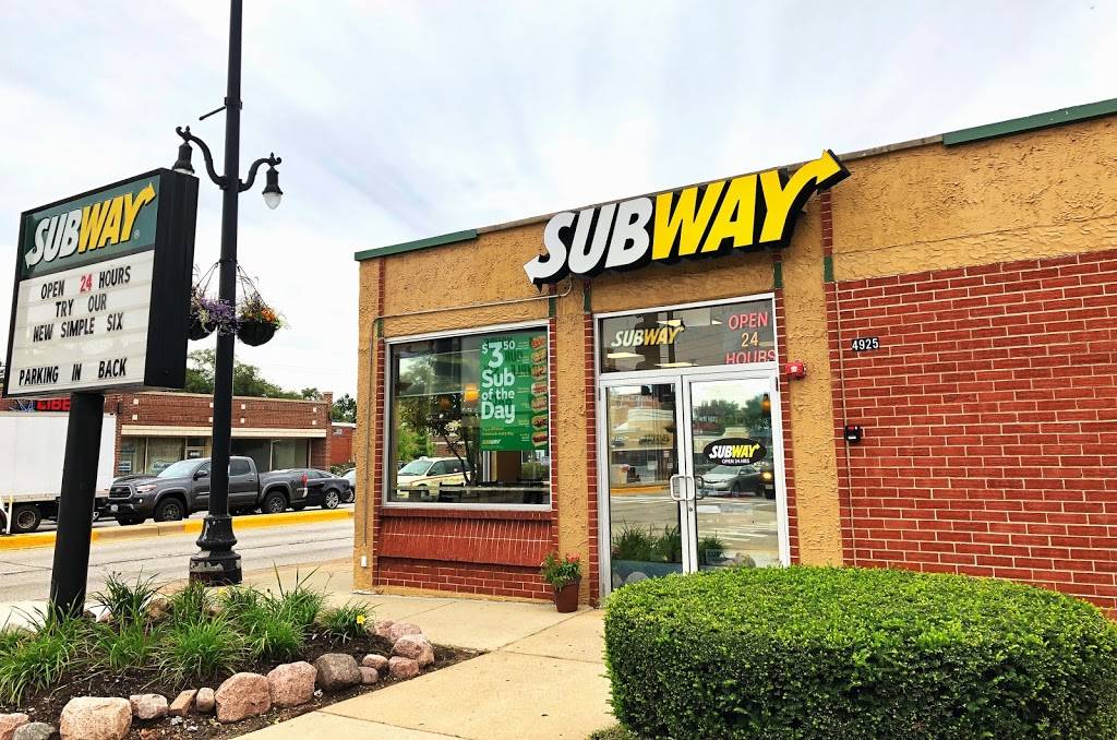 Subway Restaurants | restaurant | 4925 Dempster Street, Skokie, IL 60077, USA | 8476774491 OR +1 847-677-4491