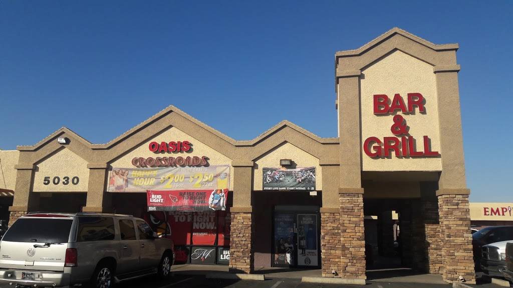 Oasis crossroads bar and grill | restaurant | 5030 W McDowell Rd #39, Phoenix, AZ 85035, USA | 6029004155 OR +1 602-900-4155