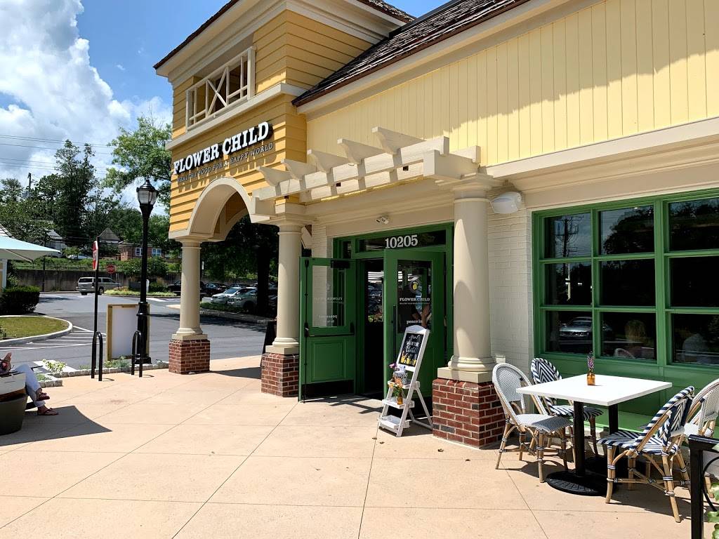 Flower Child | restaurant | 10205 Old Georgetown Rd, Bethesda, MD 20814, USA | 3016644971 OR +1 301-664-4971