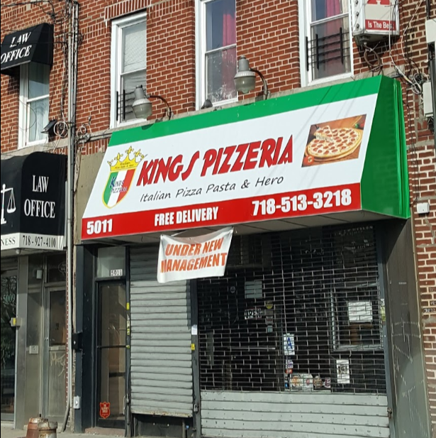 Kings Pizzeria | restaurant | 5011 Avenue N, Brooklyn, NY 11234, USA | 7185133218 OR +1 718-513-3218