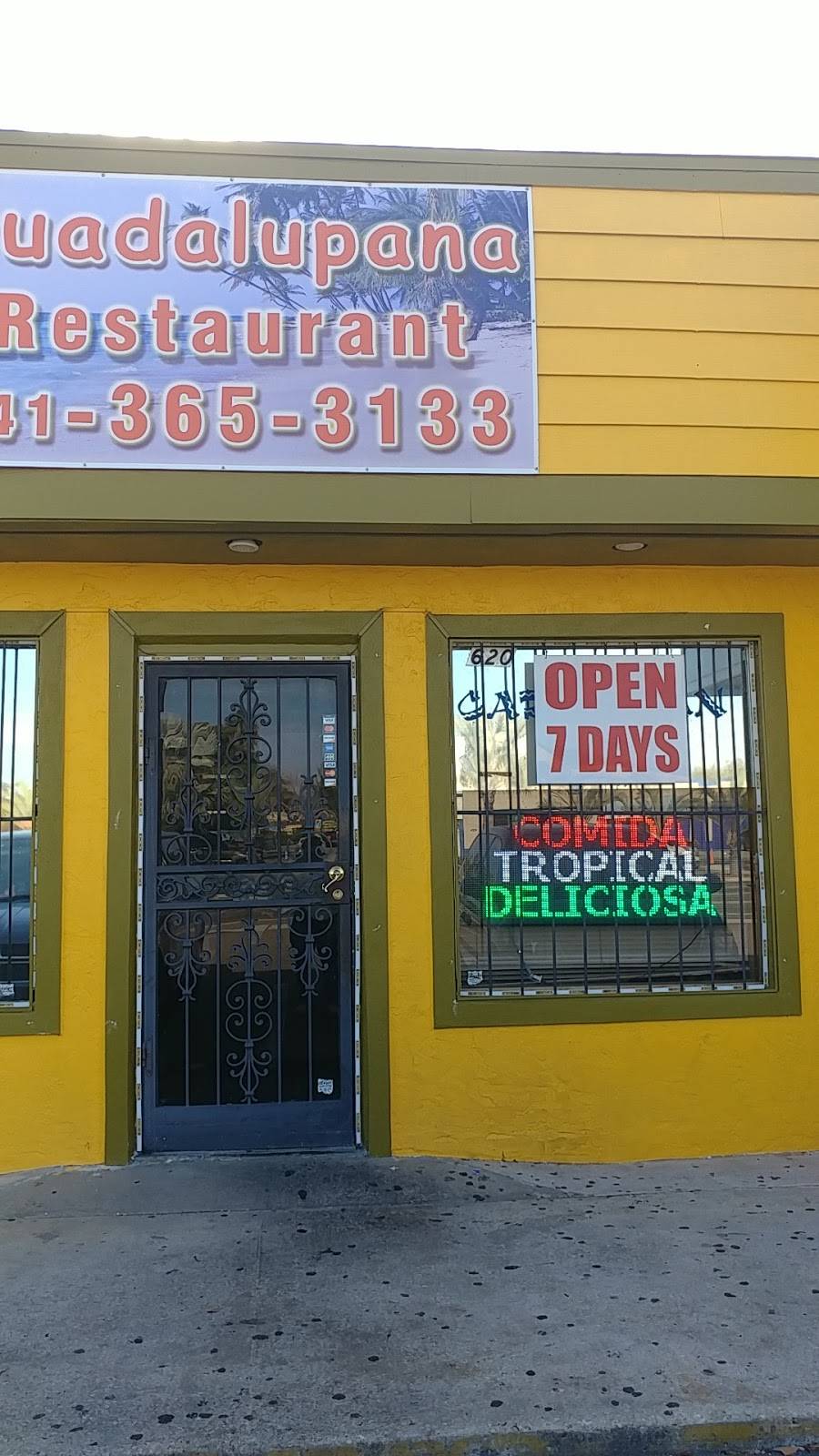 Guadalupana | restaurant | 1620 N Washington Blvd, Sarasota, FL 34236, USA | 9413653133 OR +1 941-365-3133