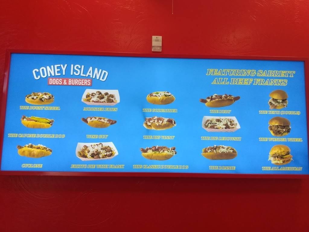 Coney Island Dogs and Burgers | restaurant | 3600 Warren Way, Reno, NV 89509, USA | 7754321237 OR +1 775-432-1237