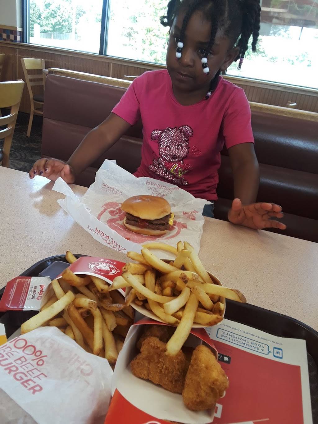 Wendys | restaurant | 10235 University City Blvd, Charlotte, NC 28213, USA | 7045100401 OR +1 704-510-0401