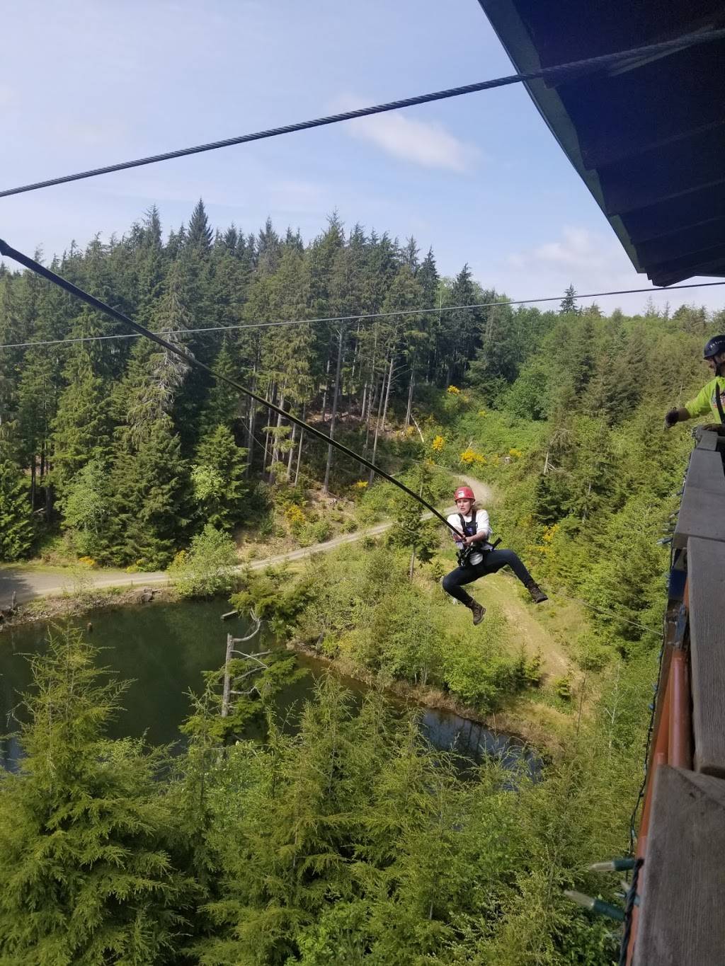 High Life Adventures Zip Line Tours | restaurant | 92111 High Life Road, Warrenton, OR 97146, USA | 5038619875 OR +1 503-861-9875