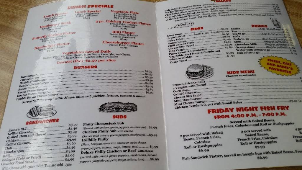 Shortys Restaurant | restaurant | 2959 TN-107, Chuckey, TN 37641, USA | 4232578313 OR +1 423-257-8313