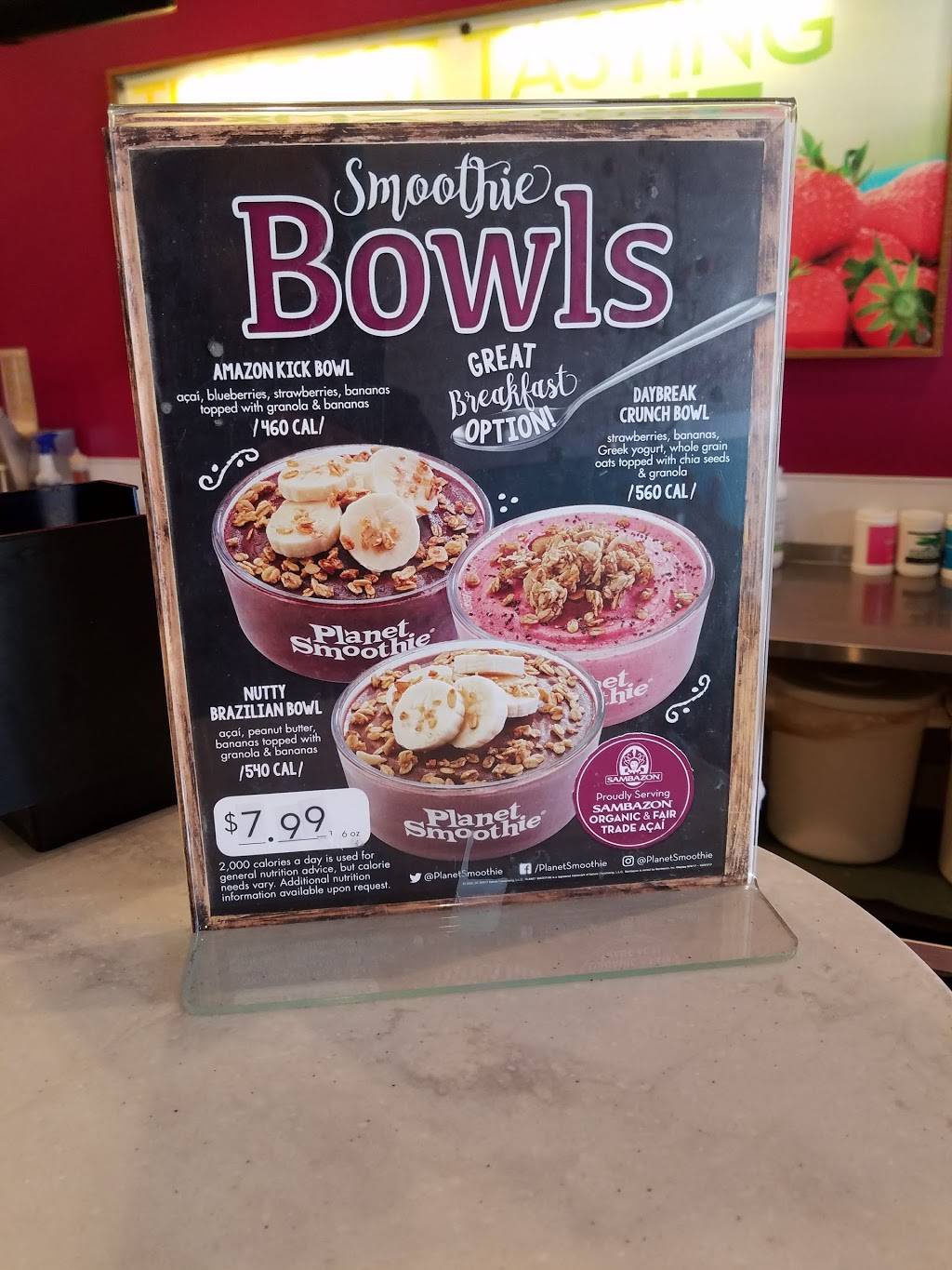 Planet Smoothie | restaurant | 2441 S Orange Ave, Orlando, FL 32806, USA | 4074803552 OR +1 407-480-3552