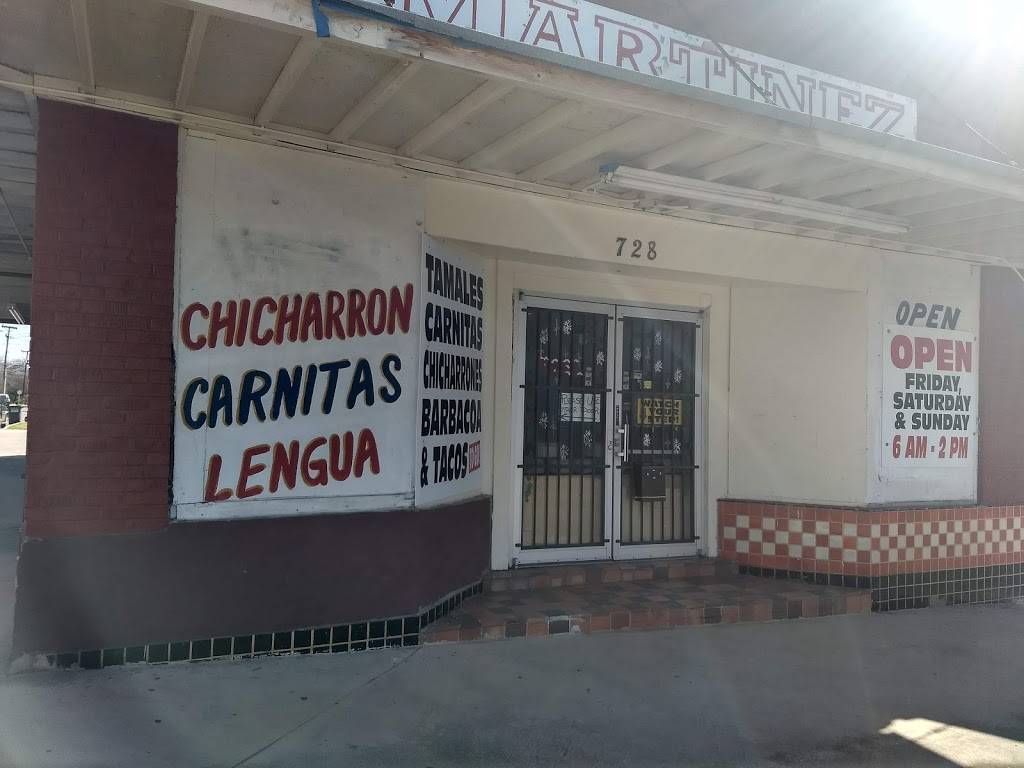 Martinez Barbacoa Y Tamales | restaurant | 728 Fredericksburg Rd, San Antonio, TX 78201, USA | 2107346621 OR +1 210-734-6621