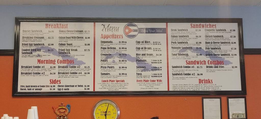 Marys Cuban Kitchen | restaurant | 7578 SE Maricamp Rd, Ocala, FL 34472, USA | 3526872466 OR +1 352-687-2466