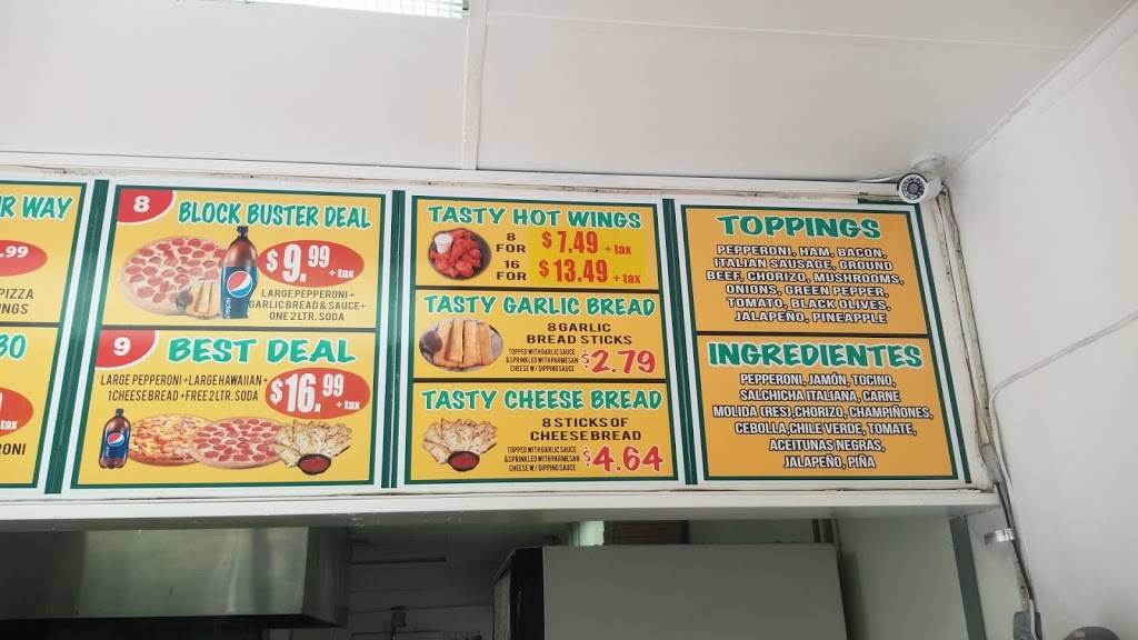 Tasty Pizza | restaurant | 4202 El Cajon Blvd, San Diego, CA 92105, USA | 6192805330 OR +1 619-280-5330