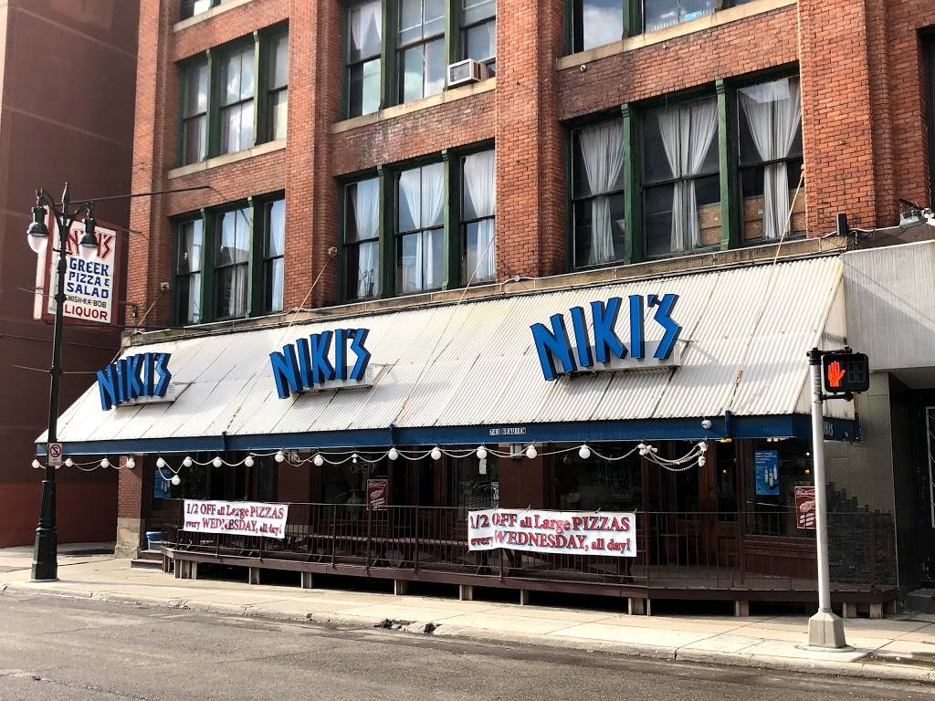 Nikis Pizza | restaurant | 735 Beaubien St, Detroit, MI 48226, USA | 3139614303 OR +1 313-961-4303