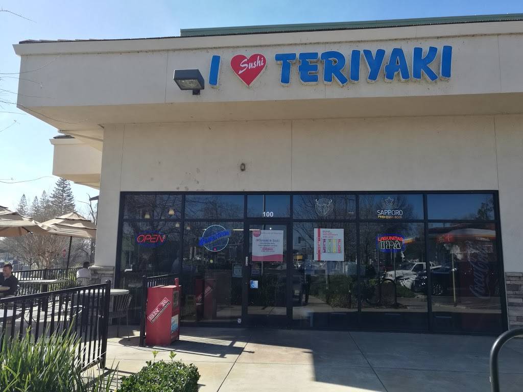 I Love Teriyaki & Sushi | restaurant | 185 Blue Ravine Rd, Folsom, CA 95630, USA | 9163575202 OR +1 916-357-5202