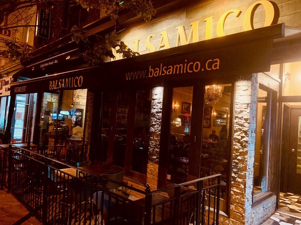Balsamico | restaurant | 2029 Yonge St, Toronto, ON M4S 2A2, Canada | 6473480337 OR +1 647-348-0337