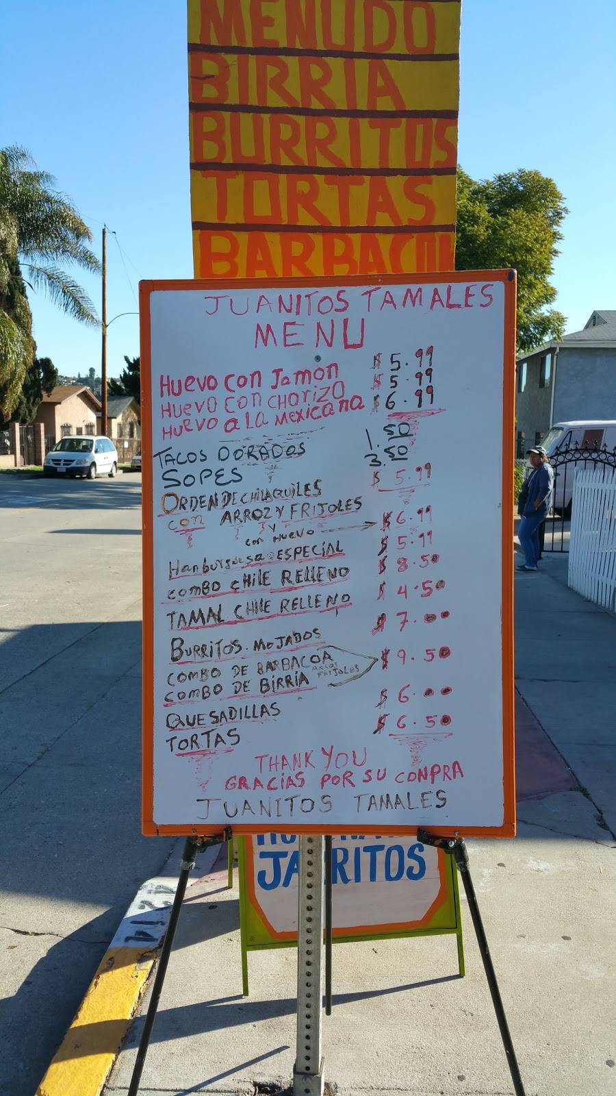 Juanitos Tamales | restaurant | 4214 Floral Dr, Los Angeles, CA 90063, USA | 3232682365 OR +1 323-268-2365