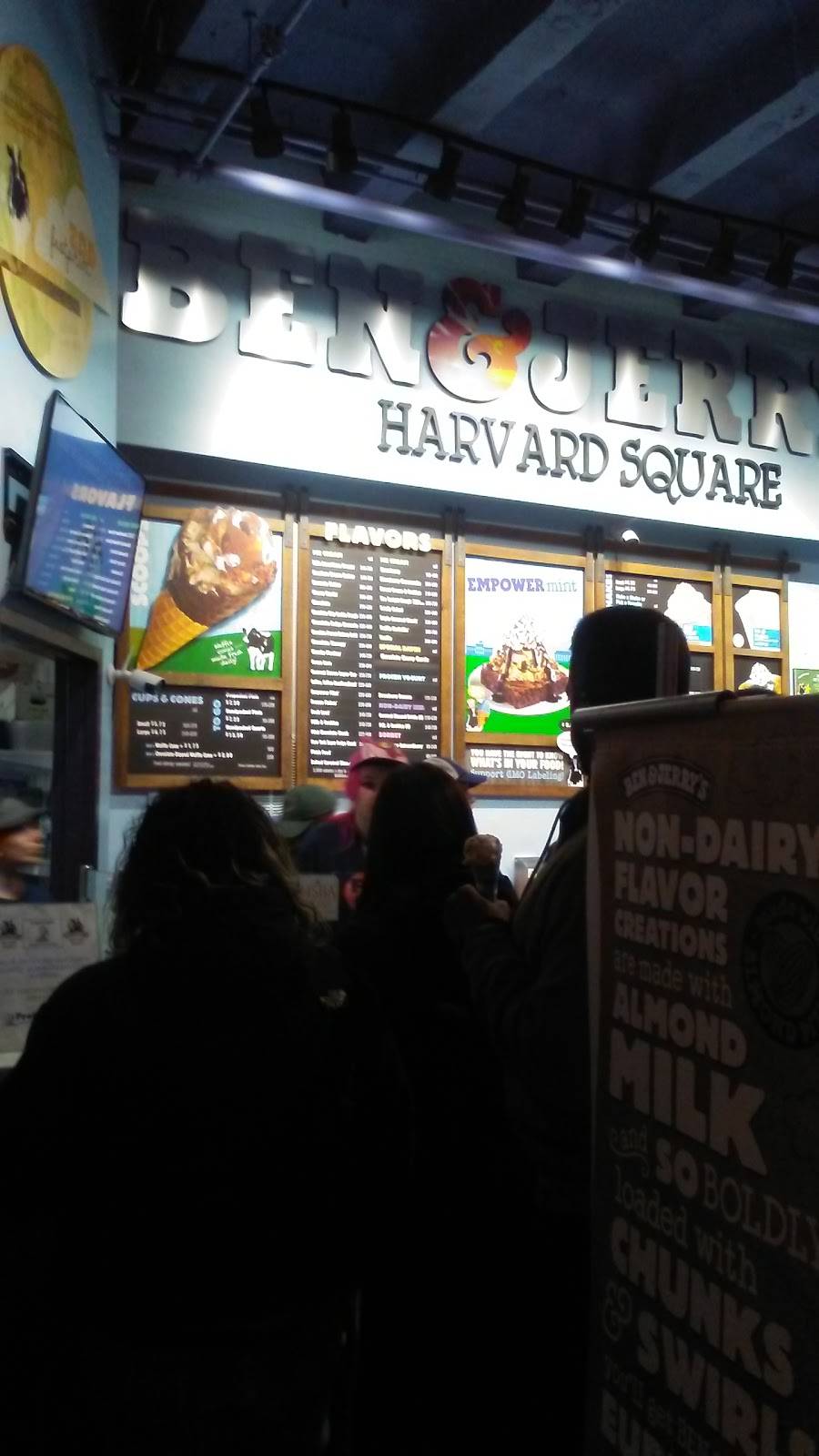 Ben & Jerry’s | bakery | 36 John F. Kennedy St, Cambridge, MA 02138, USA | 6178642828 OR +1 617-864-2828