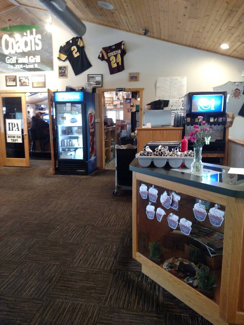 Coachs Golf & Grill | restaurant | 621 W Lena St, Lena, IL 61048, USA | 8153692222 OR +1 815-369-2222