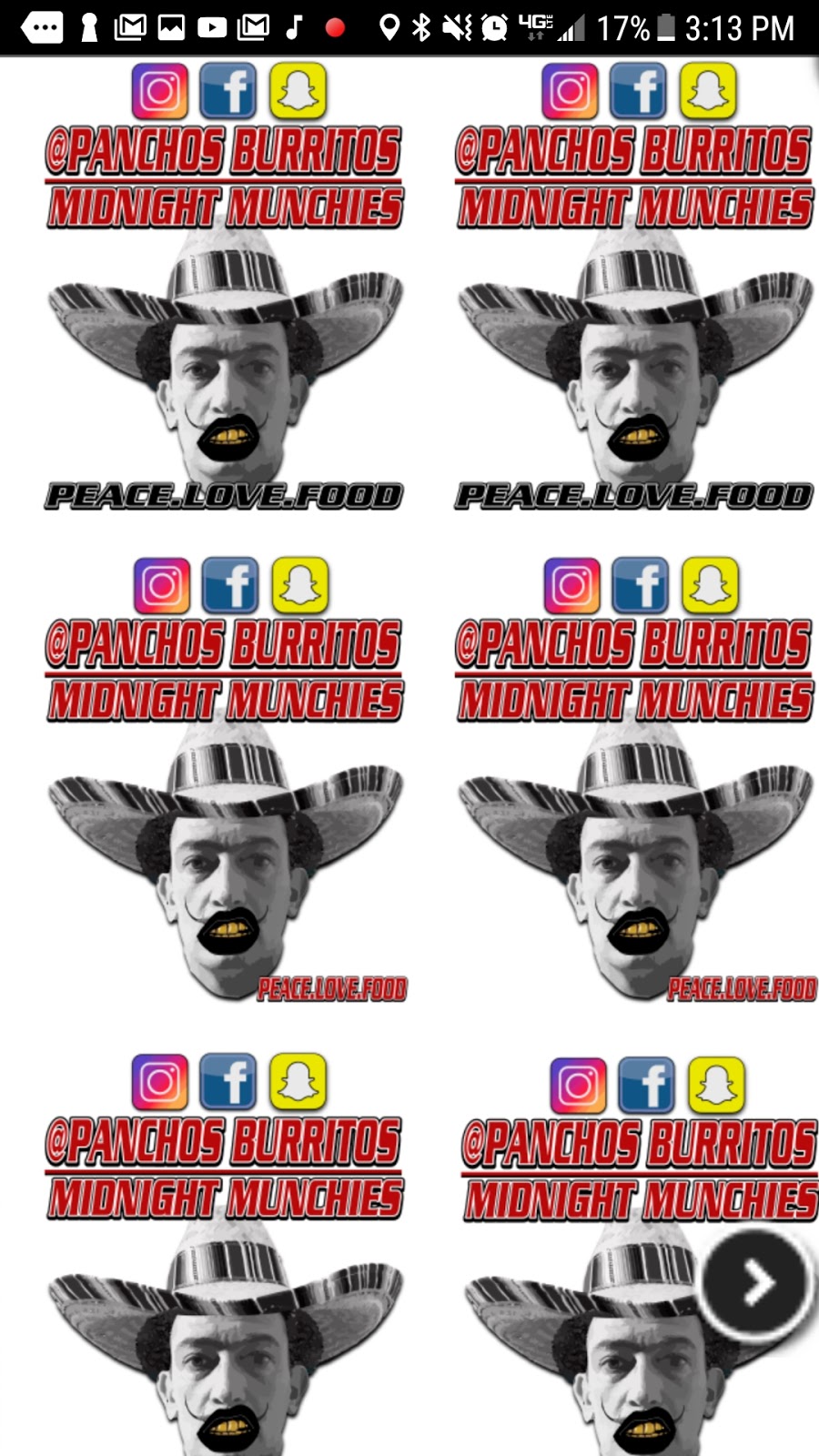 Panchos Burritos & Midnight Munchies | restaurant | 3807 W Navy Blvd, Pensacola, FL 32507, USA | 8506015080 OR +1 850-601-5080