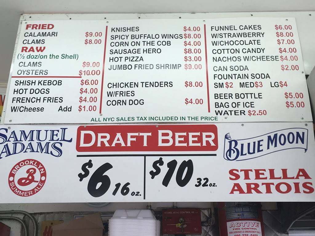 Pete’s Clam Stop | restaurant | 1320 Surf Ave, Brooklyn, NY 11224, USA | 7183720302 OR +1 718-372-0302