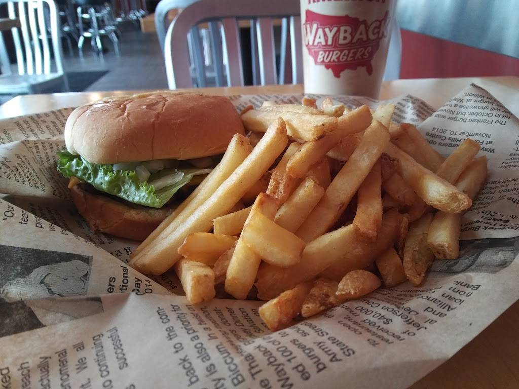 Wayback Burgers | restaurant | 2850 Main St, Stratford, CT 06614, USA | 2039083400 OR +1 203-908-3400