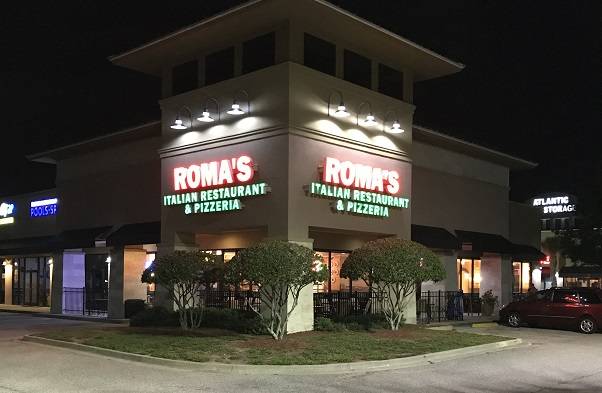 Romas Italian & Pizzeria | restaurant | 14965 Old St Augustine Rd #101, Jacksonville, FL 32258, USA | 9048802000 OR +1 904-880-2000