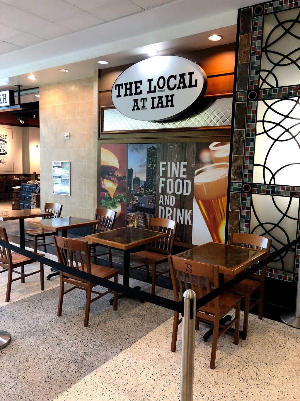 The Local at IAH | restaurant | 2800 N Terminal Rd, Houston, TX 77032, USA | 2817676213 OR +1 281-767-6213