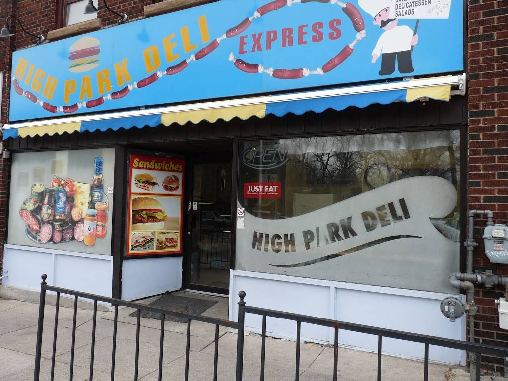 High Park Deli Express | restaurant | 1960 Bloor St W, Toronto, ON M6P 3K9, Canada | 4167693223 OR +1 416-769-3223