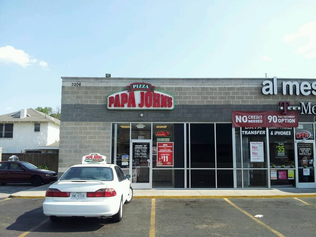 Papa Johns Pizza | restaurant | 3206 W Davis St, Dallas, TX 75211, USA | 2144672222 OR +1 214-467-2222