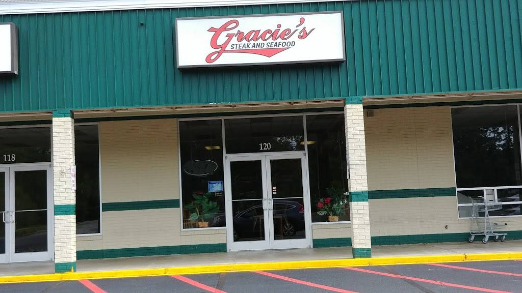 Gracies Steak and Seafood | restaurant | 120 E Old Us Highway 74 76, Lake Waccamaw, NC 28450, USA | 9106461307 OR +1 910-646-1307