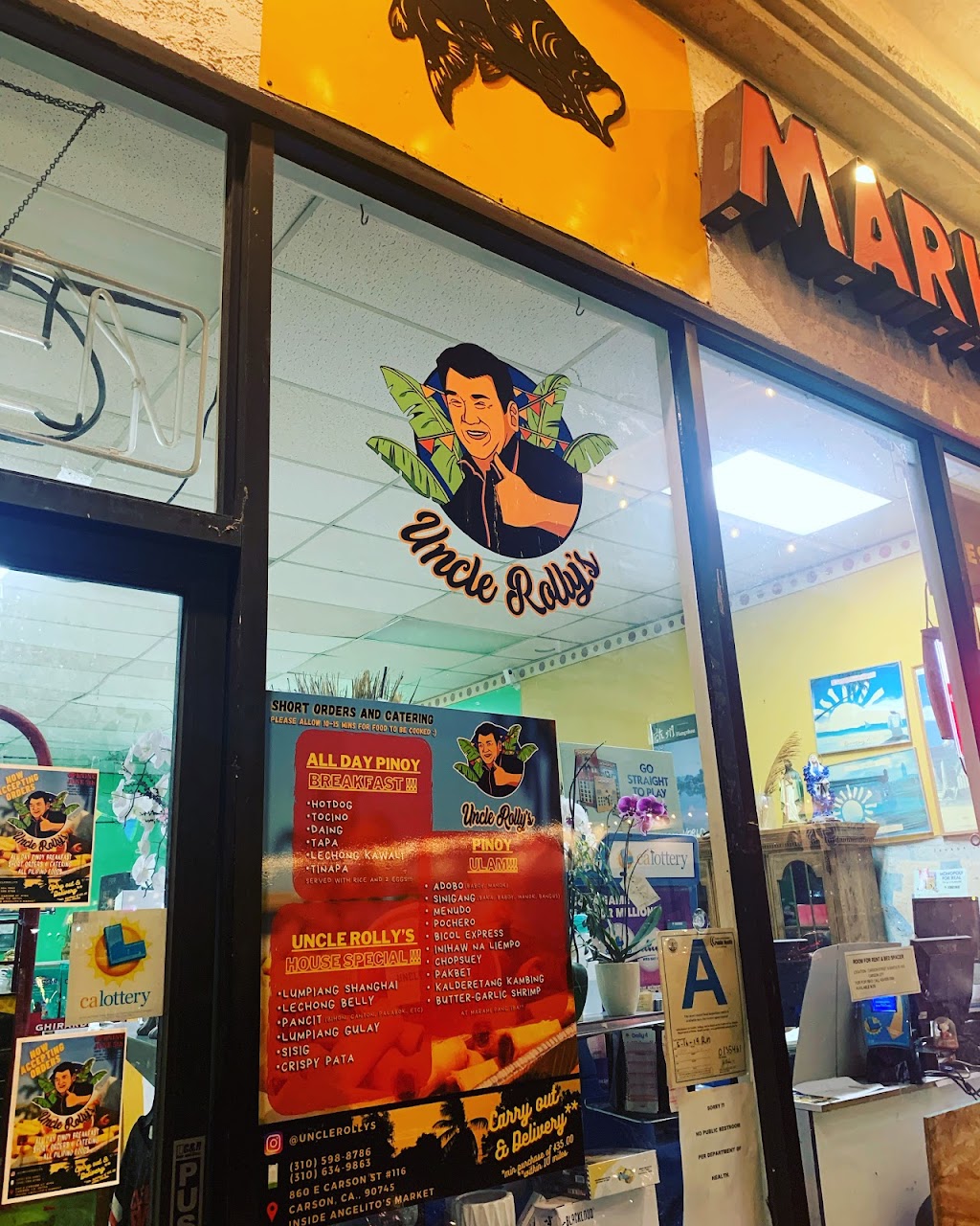 Uncle Rolly’s | restaurant | 860 E Carson St Suite 116, Carson, CA 90745, USA | 5627143357 OR +1 562-714-3357