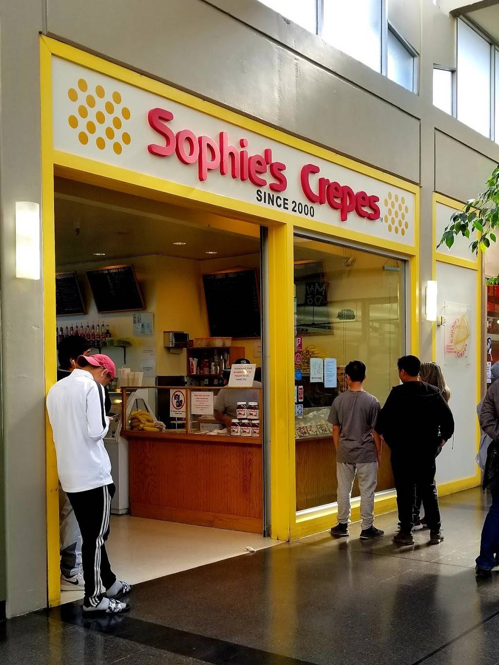 Sophies Crepes | restaurant | 1581 Webster St #275, San Francisco, CA 94115, USA | 4159297732 OR +1 415-929-7732