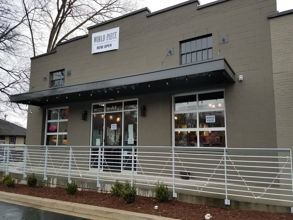 World Piece | restaurant | 109 W Stone Ave Suite A1, Greenville, SC 29609, USA | 8645685221 OR +1 864-568-5221