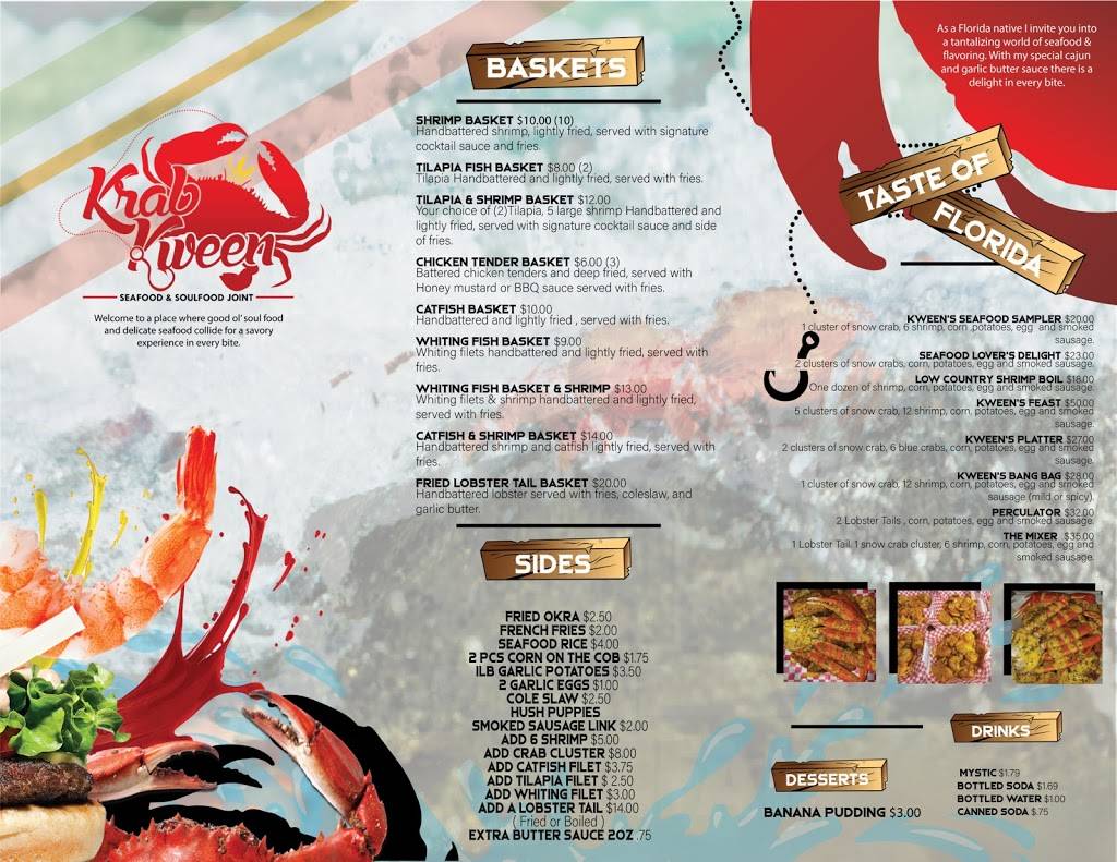 Krab Kween | restaurant | 1444 Joe Frank Harris Pkwy SE, Cartersville, GA 30120, USA | 7702397751 OR +1 770-239-7751