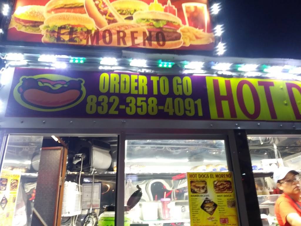 Hot Dogs El moreno | restaurant | 17525 Farm to Market Rd 529, Houston, TX 77095, USA | 8323584091 OR +1 832-358-4091