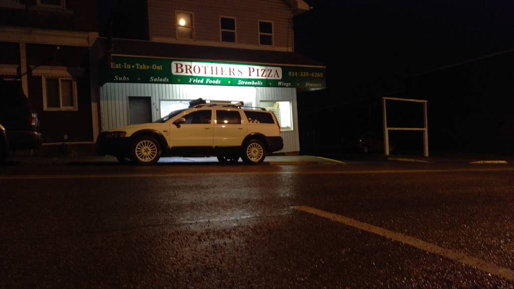 Brothers Pizza | restaurant | 212 Curtin St, Osceola Mills, PA 16666, USA | 8143396265 OR +1 814-339-6265