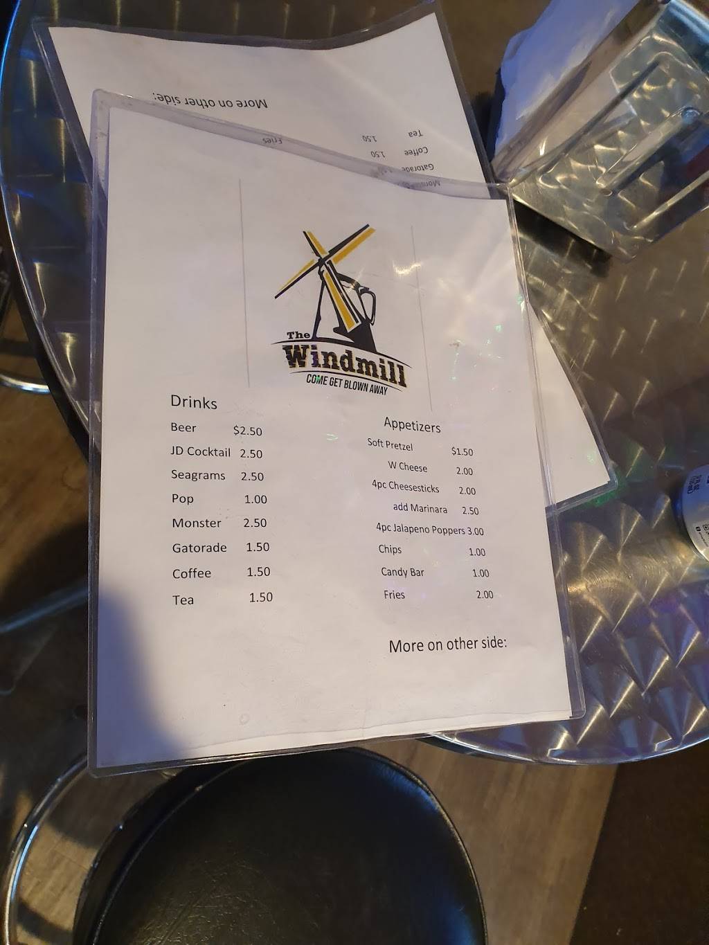 The Windmill | restaurant | 470 Stone Blvd, Wheeling, WV 26003, USA | 3049056205 OR +1 304-905-6205