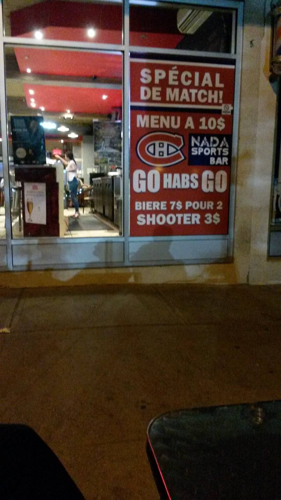 Cafe Nada Bar & Grill | cafe | 4719 Boulevard Lavoisier, Saint-Léonard, QC H1R 3E9, Canada | 5143248116 OR +1 514-324-8116