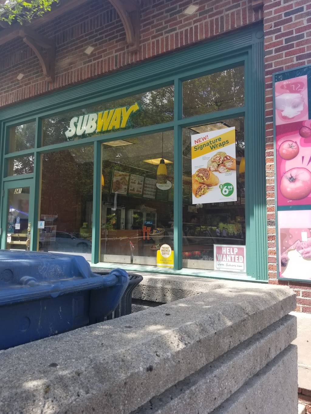 Subway | restaurant | 341 College Ave, Clemson, SC 29631, USA | 8646541432 OR +1 864-654-1432