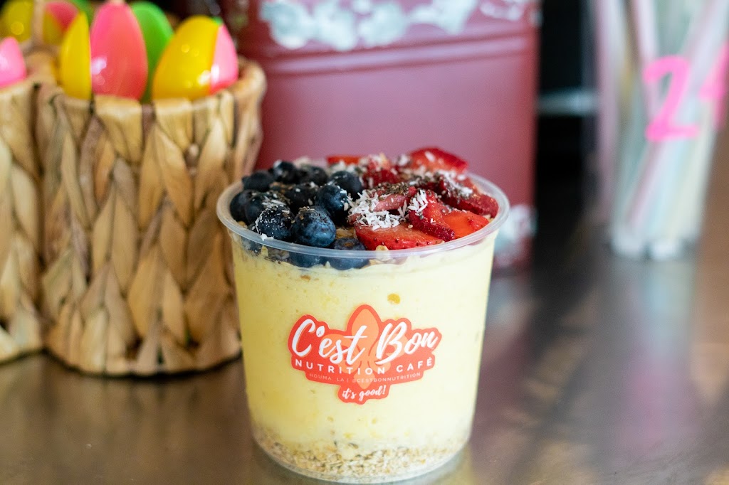 Cest Bon Smoothies + Bowls | restaurant | 443 Corporate Dr, Houma, LA 70360, USA | 9858794500 OR +1 985-879-4500
