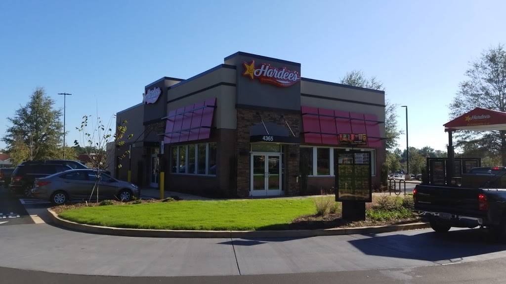 Hardees | restaurant | 4365 Lexington Rd, Athens, GA 30605, USA | 7063952496 OR +1 706-395-2496