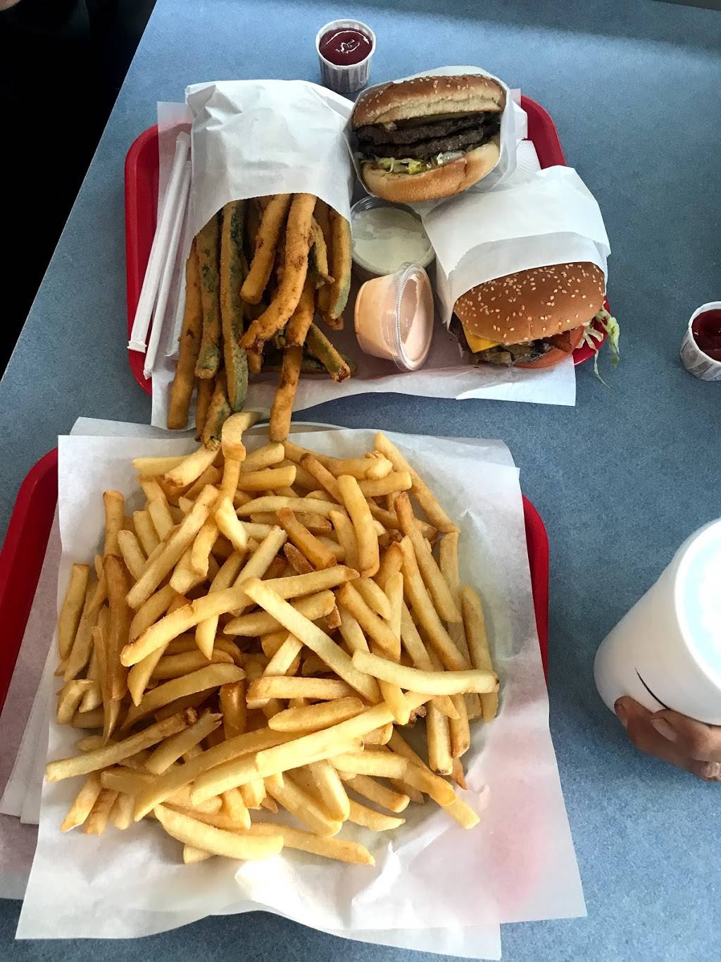 Jims Famous Charbroiled Burgers | restaurant | 915 W Duarte Rd, Monrovia, CA 91016, USA | 6264475993 OR +1 626-447-5993