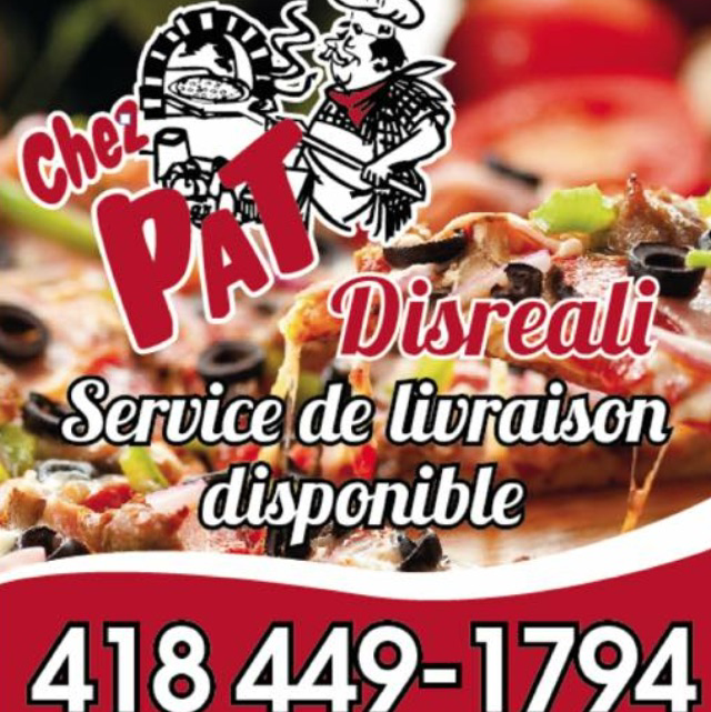 Casse-Croute Chez Pat | restaurant | 537 Avenue Champlain, Disraeli, QC G0N 1E0, Canada | 4184491794 OR +1 418-449-1794