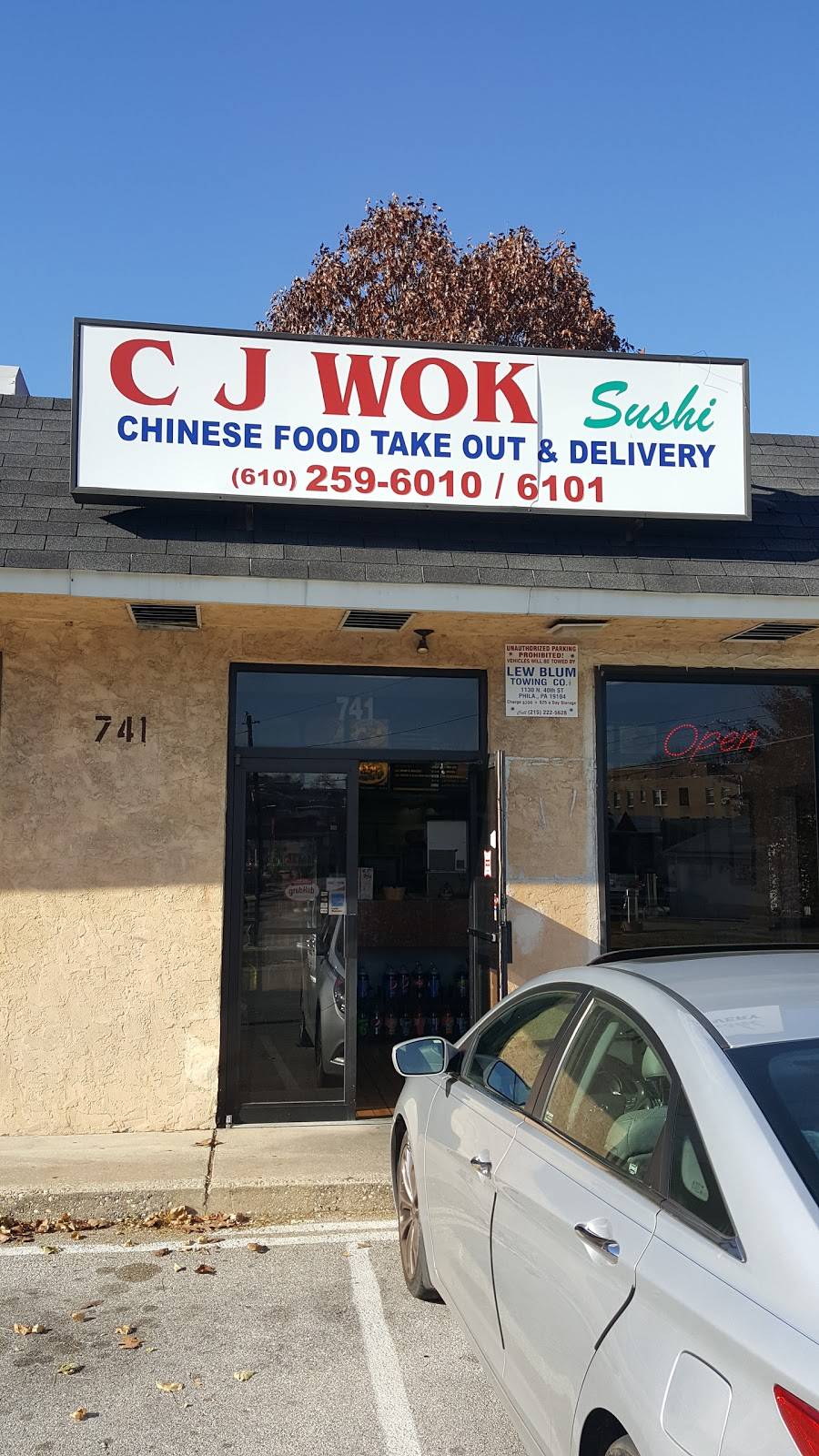 CJ Wok | restaurant | 741 Burmont Rd, Drexel Hill, PA 19026, USA | 6102596010 OR +1 610-259-6010